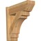 Ekena Millwork Merced Slat Rough Sawn Outlooker, Western Red Cedar, 8"W x 24"D x 24"H OUT08X24X24MRC06RWR - alternate 1